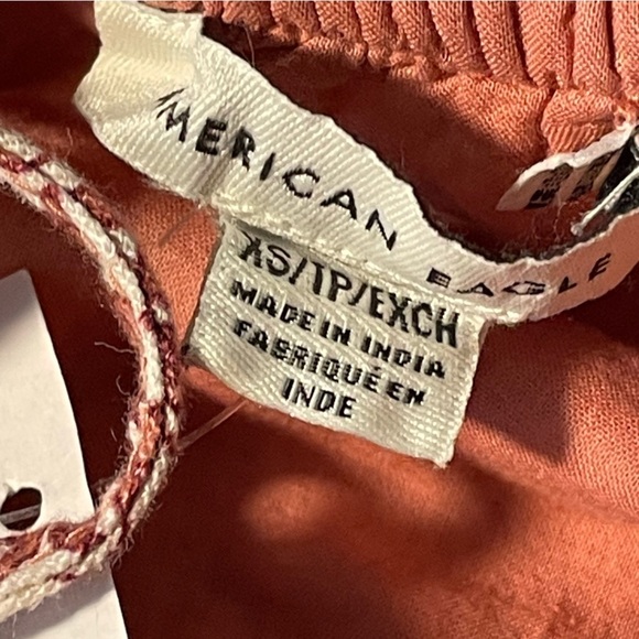 New American Eagle Floral Crop Tank Top XS New NWT New with Tags - Picture 10 of 13